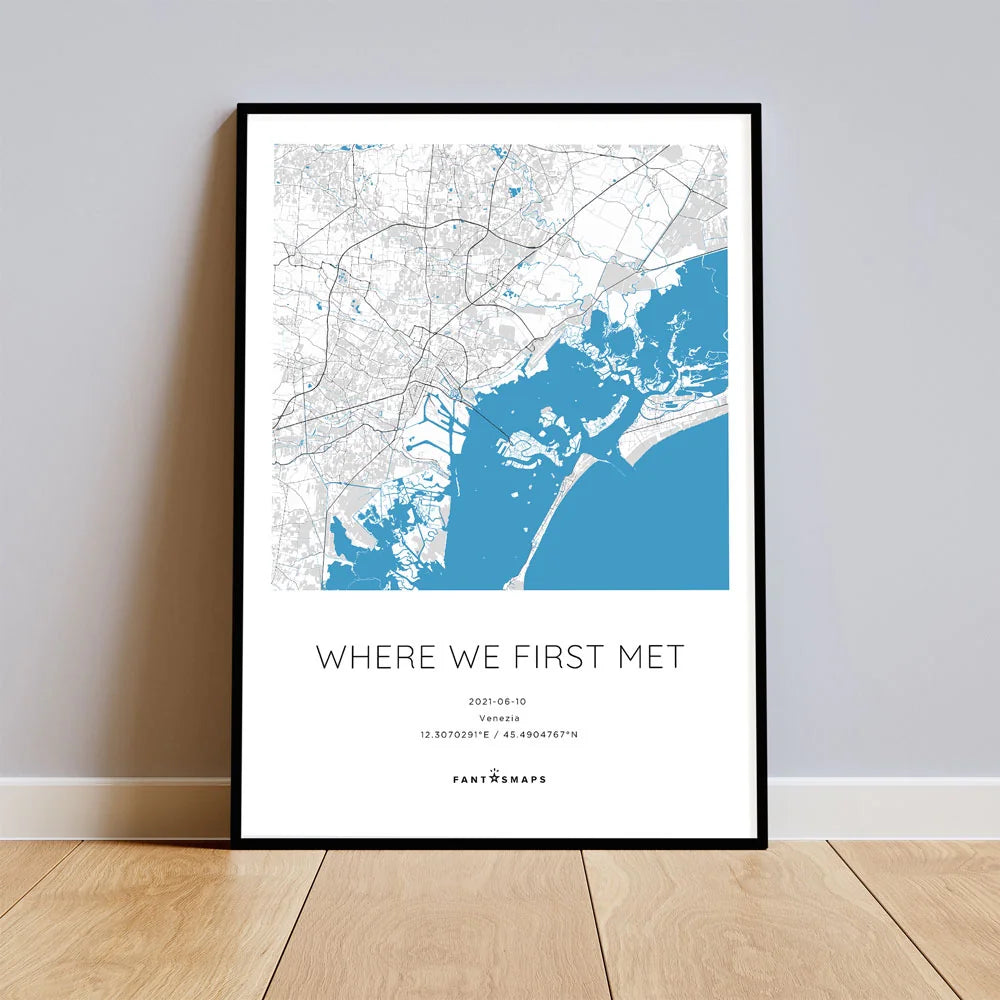 City Map Poster - fantasmaps.com