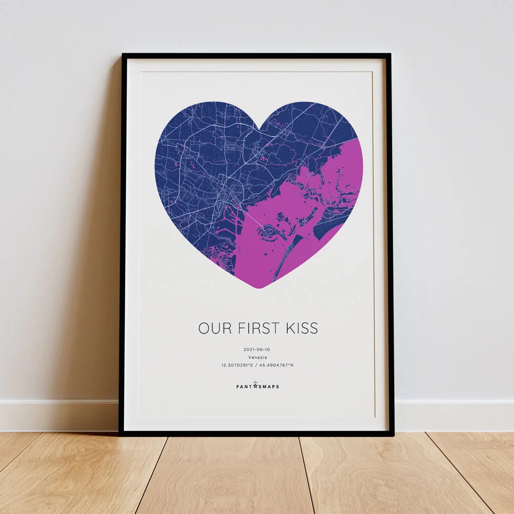 City Map Premium Poster - fantasmaps.com