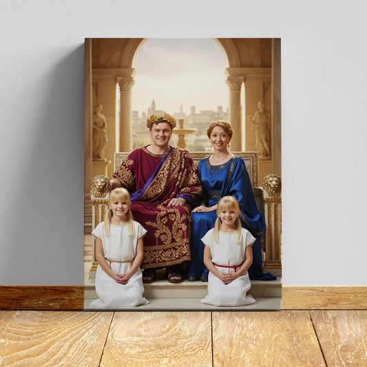 Roman Royal Family Canvas